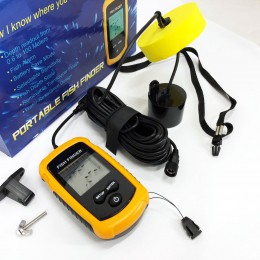 Ехолот портативний Fish Finder до 100м портативний сонар універсальний