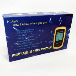 Ехолот портативний Fish Finder до 100м портативний сонар універсальний