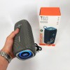 Портативна колонка Bluetooth TG654 8W з підсвічуванням, Бездротова колонка портативна потужна. Колір: сірий