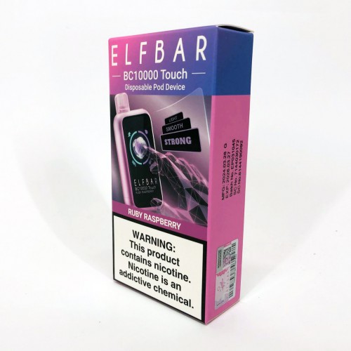 Elf Bar BC10000 Touch. Малина (Ruby Raspberry)