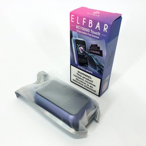 Elf Bar BC10000 Touch. Цитрус Виноград (Citrus Grape)
