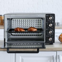 Електродуховка з конвекцією настільна Magio MG-251 45 л, Духовка електрична настільна для дачі