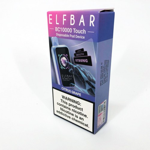 Elf Bar BC10000 Touch. Цитрус Виноград (Citrus Grape)