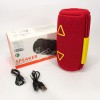 Bluetooth-колонка TG657 з RGB підсвічуванням 1500 mAh, бездротова колонка портативна потужна. Колір: червоний