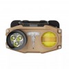 Ліхтар налобний CH-8825-3P35+COB(white+yellow)+RGB, Ліхтар на голову діодний, Ліхтар акумуляторний