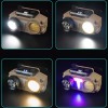 Ліхтар налобний CH-8825-3P35+COB(white+yellow)+RGB, Ліхтар на голову діодний, Ліхтар акумуляторний