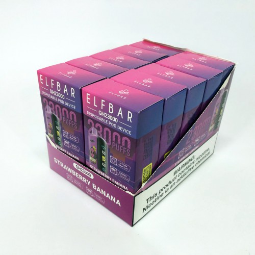 ELF BAR GH 23000 5%. Полуниця Банан (Strawberry Banana)
