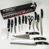 Набір кухонних ножів Contour Pro Knives 13 предметів, Набір кухонного приладдя набір ножів