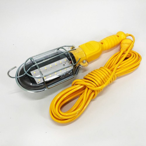 Ліхтар переносний WORKING PLD-9014 від мережі 220V, кабель 10м, гак для підвішування