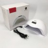 Лампа для манікюру Sun 5 nail lamp FD93-1 led для сушіння гель лаку з таймером для домашнього використання