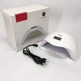Лампа для манікюру Sun 5 nail lamp FD93-1 led для сушіння гель лаку з таймером для домашнього використання