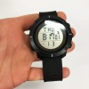 Годинник наручний чоловічий SKMEI 1213BK BLACK BIG SIZE, годинник тактичний протиударний. Колір: чорний