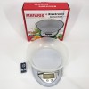 Кухонні електронні ваги з чашею до 5 кг Matarix MX-407, Компактні електронні кухонні ваги