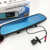 Автомобільний відеореєстратор-дзеркало L-9004 LCD 3.5'' 2 камери 1080P Full HD