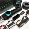 Професійна машинка для стрижки волосся VGR V-001 з дисплеєм 9000 об/хв та 10 насадками (1,5-24 мм)