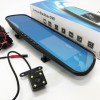 Автомобільний відеореєстратор-дзеркало L-9004 LCD 3.5'' 2 камери 1080P Full HD