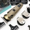 Набір для стрижки VGR 6 в 1 V-095, 16 насадок, Багатофункціональна акумуляторна машинка для стрижки