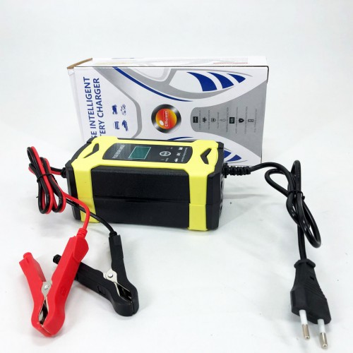 Зарядний пристрій Smart Charger 12V 6A для автомобільного акумулятора