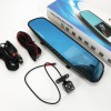Автомобільний відеореєстратор-дзеркало L-9004 LCD 3.5'' 2 камери 1080P Full HD