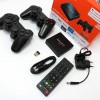 Ігрова телевізійна приставка AndroidTV+Game Box M8PRO Mini + 2 джойстика, Ігрова приставка з підключенням до ТБ
