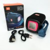 Портативна колонка Bluetooth TG339 5W з RGB підсвічуванням, Акумуляторна колонка для музики. Колір: чорний