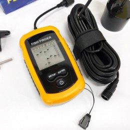 Ехолот портативний Fish Finder до 100м портативний сонар універсальний