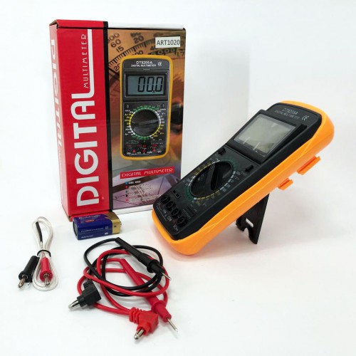 Мультиметр цифровий Digital DT-9208A універсальний, мультиметр для дому, гарний мультиметр