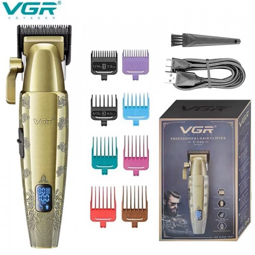 Акумуляторна машинка для стрижки VGR V-036