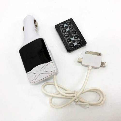 Автомобільний FM Трансмітер модулятор CM I19A SD/Usb, Фм трансмітер модулятор блютуз в прикурювач