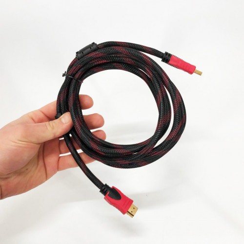 Кабель Hdmi/Hdmi посилений в обмотці 3 м