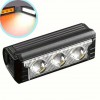 Велофара потужна FY-339B-3LED(white+yellow), Велосипедний ліхтар з фіксацією на кермо, для велосипедистів