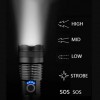 Ліхтар ручний Police X71A-HP50, ЗУ micro USB, 1x18650/3xAAA, zoom, індикація заряду, якісний ліхтарик