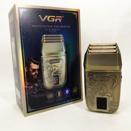 Електробритва VGR V-349 шейвер, потрійне лезо
