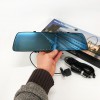 Автомобільний відеореєстратор-дзеркало L-9003 4,3" TOUCH SCREEN 2 камери 1080P Full HD