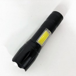 Ліхтарик акумуляторний ручний Bailong BL-29 діод T6 + COB зарядка від USB, ліхтарик led, водонепроникний