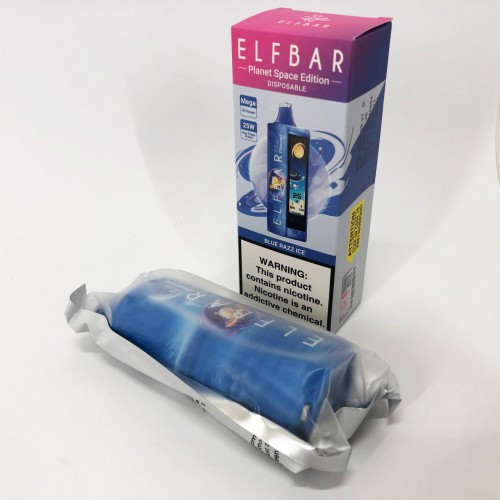 ELF BAR Planet 25000. Синя Малина (Blue Razz Ice)