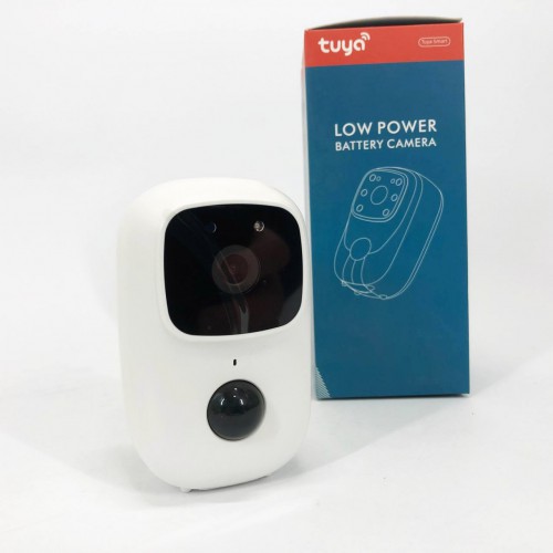 Камера відеоспостереження Smart wifi додаток Tuya працює від 2x18650