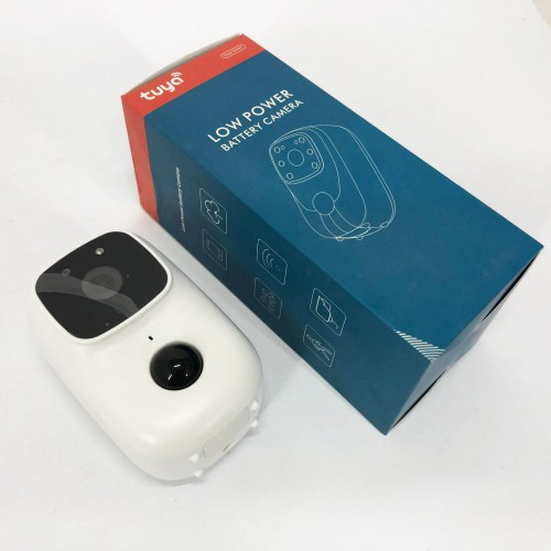 Камера відеоспостереження Smart wifi додаток Tuya працює від 2x18650