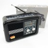 Радіо приймач Golon RX-BT978S сонячна панель AUX 3.5mm, Радіо приймач з вбудованим акумулятором