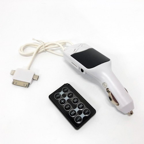 Автомобільний FM Трансмітер модулятор CM I19A SD/Usb, Фм трансмітер модулятор блютуз в прикурювач