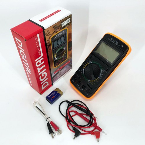 Мультиметр цифровий Digital DT-9208A універсальний, мультиметр для дому, гарний мультиметр