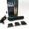 Тример VGR V-990, 3 насадки, Багатофункціональна акумуляторна машинка для стрижки, VGR машинка