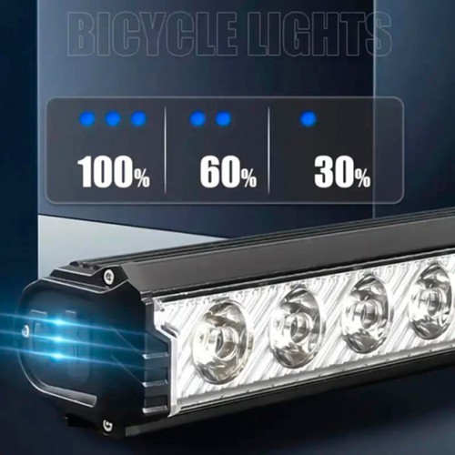Велофара потужна FY-339B-3LED(white+yellow), Велосипедний ліхтар з фіксацією на кермо, для велосипедистів