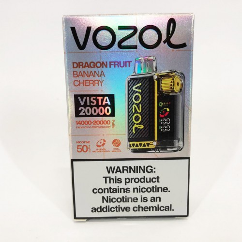 Vozol Vista 20000. Драконовий фрукт Банан Вишня (Dragon Fruit Banana Cherry)