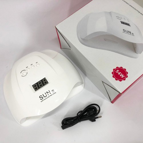 Професійна сушарка Sun X Beauty nail 54w FD 160A для нігтів, лампа для гель-лаку, Лампа майстра манікюру