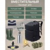 Тактичний рюкзак Tactic 1000D для військових, полювання, риболовлі, походів, подорожей та спорту. Колір чорний