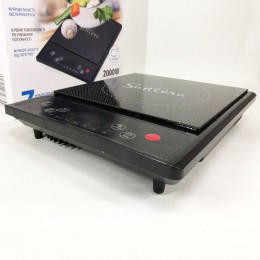 Електроплитка Suntera ICD-1009 2000 Вт, індукційна плита міні, інфрачервона плита, сенсорні електроплити
