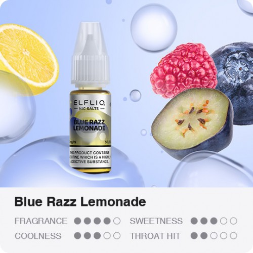 Рідина ELFLIQ 30мл 5%. Синя малина (Blue Razz Lemonade)