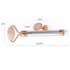 Масажер ролик електричний для особи Facial Roller Massager. Колір бежевий