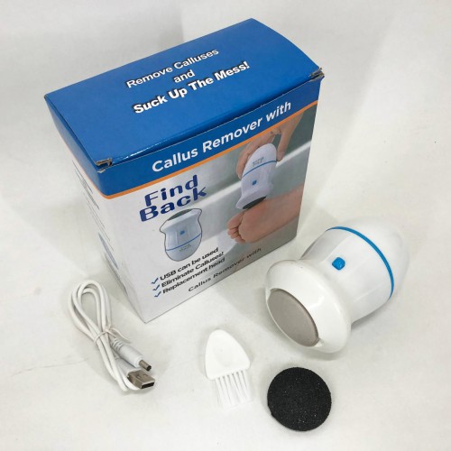 Набір для педикюру Pedi Vac Callus Remover With, універсальна пемза для ніг, шліфування для п'ят